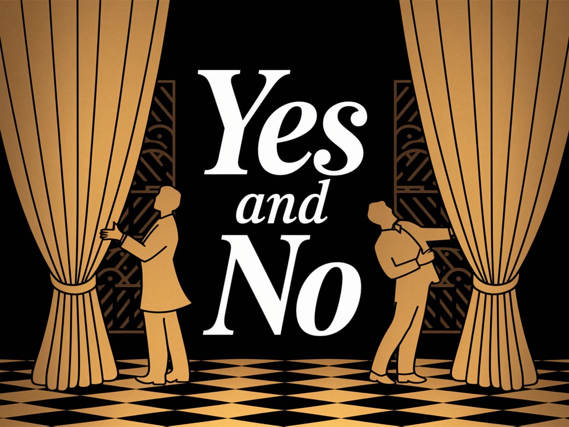 Banner for Yes and No