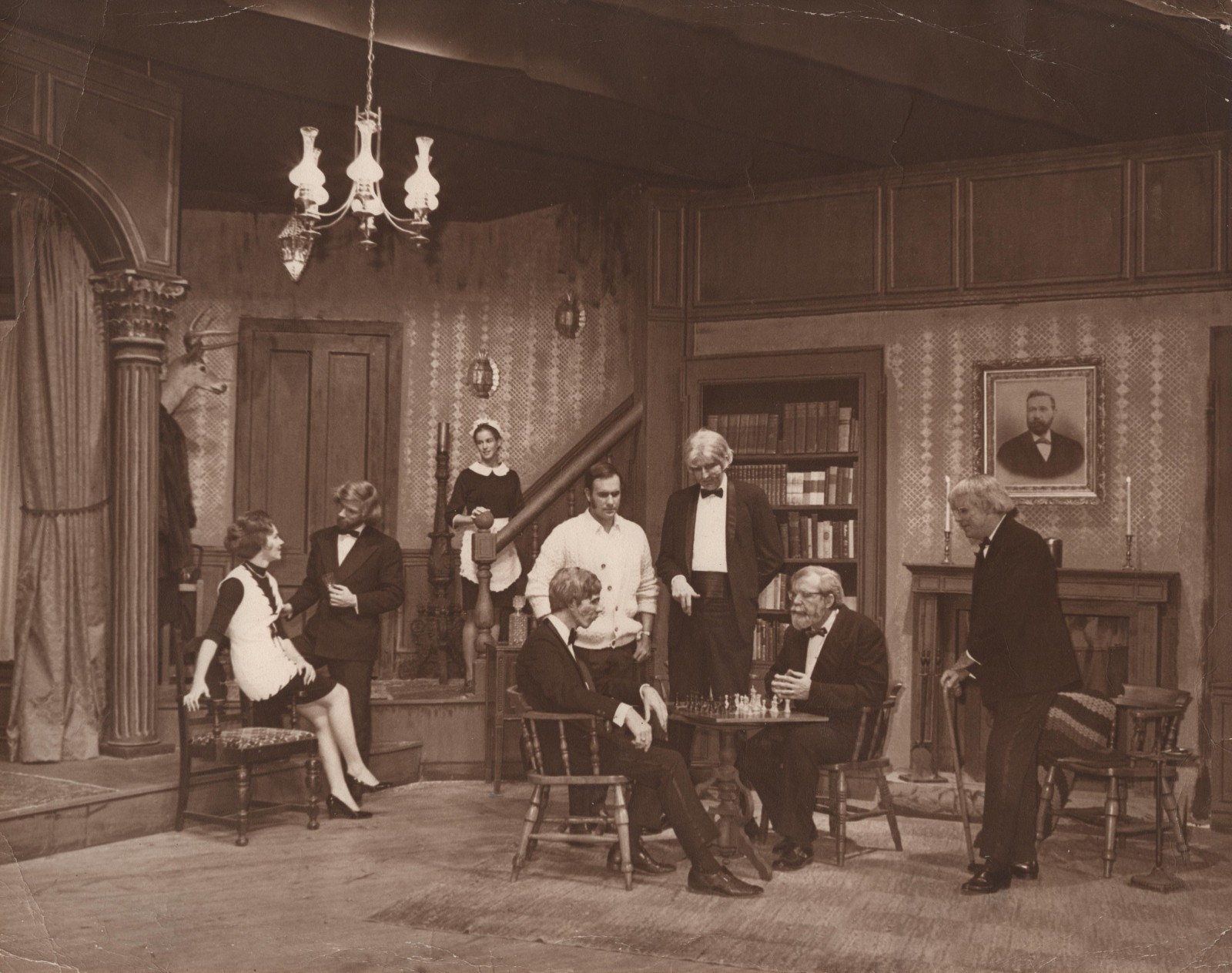 Cast photo for The Deadly Game