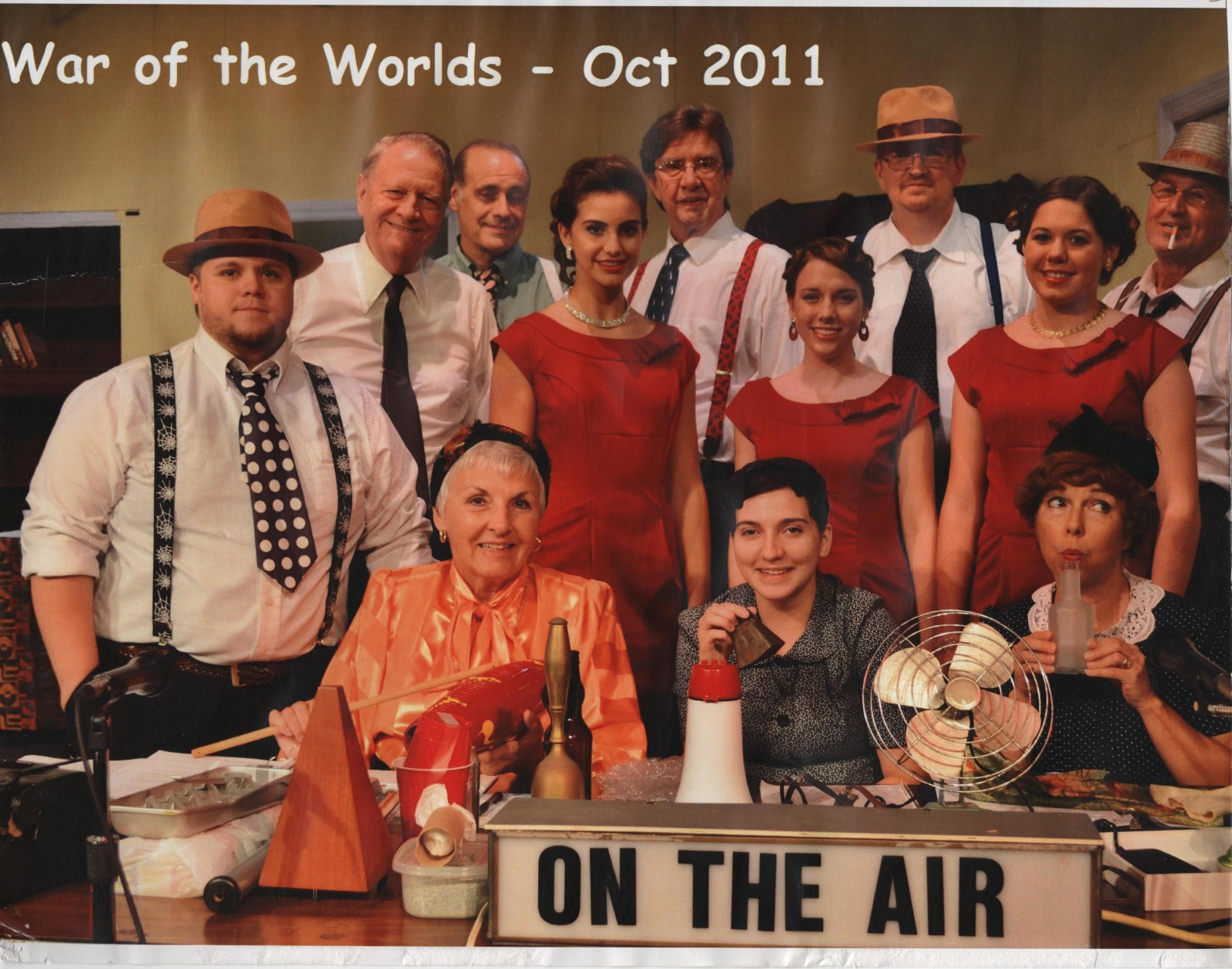 Cast photo for War of the Worlds
