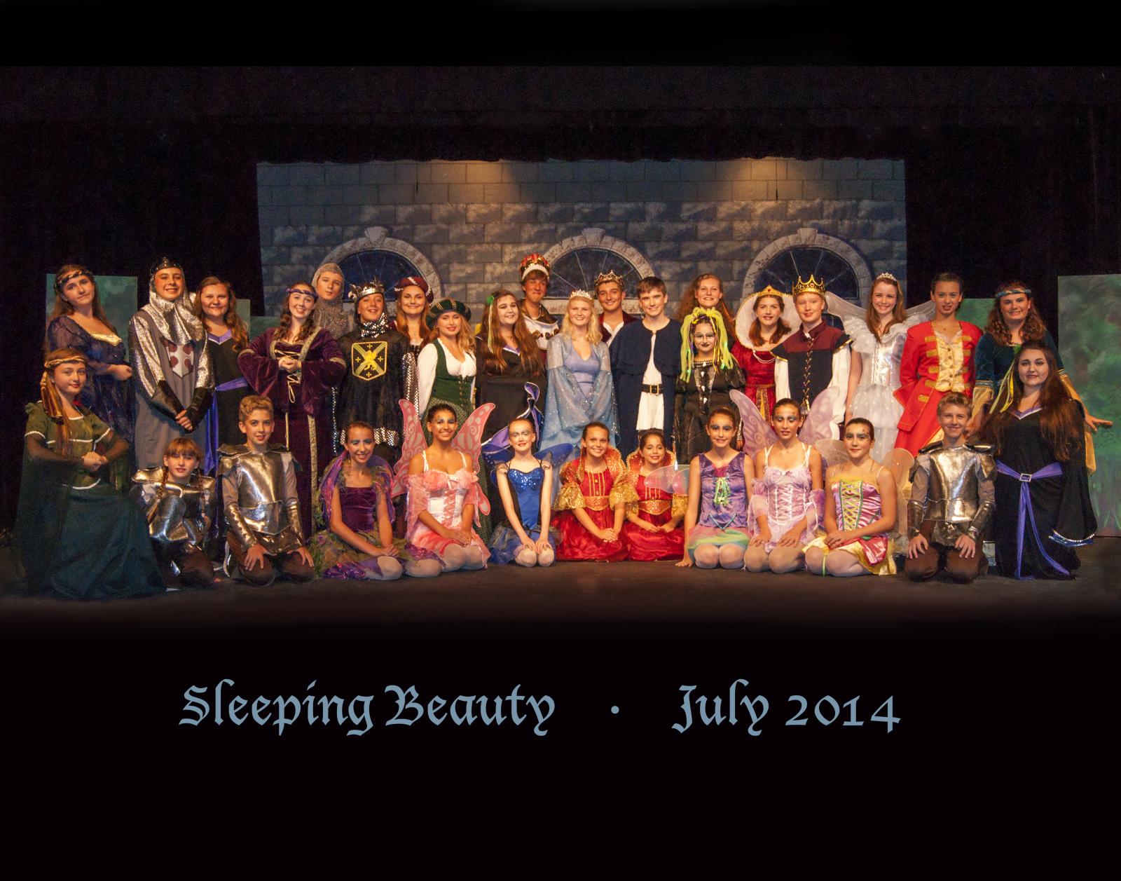 Cast photo for Sleeping Beauty