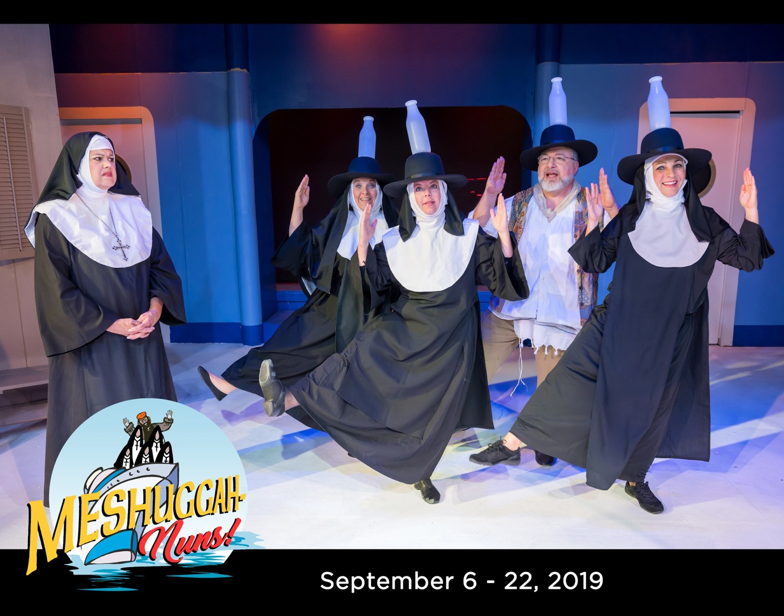 Cast photo for Meshuggah-Nuns!