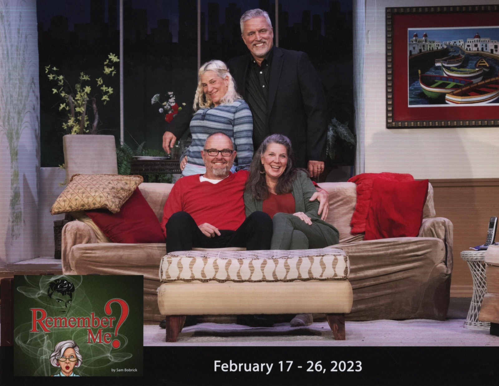 Cast photo for Remember Me?