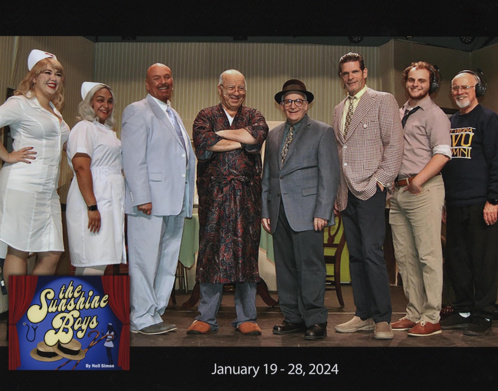 Cast photo for The Sunshine Boys