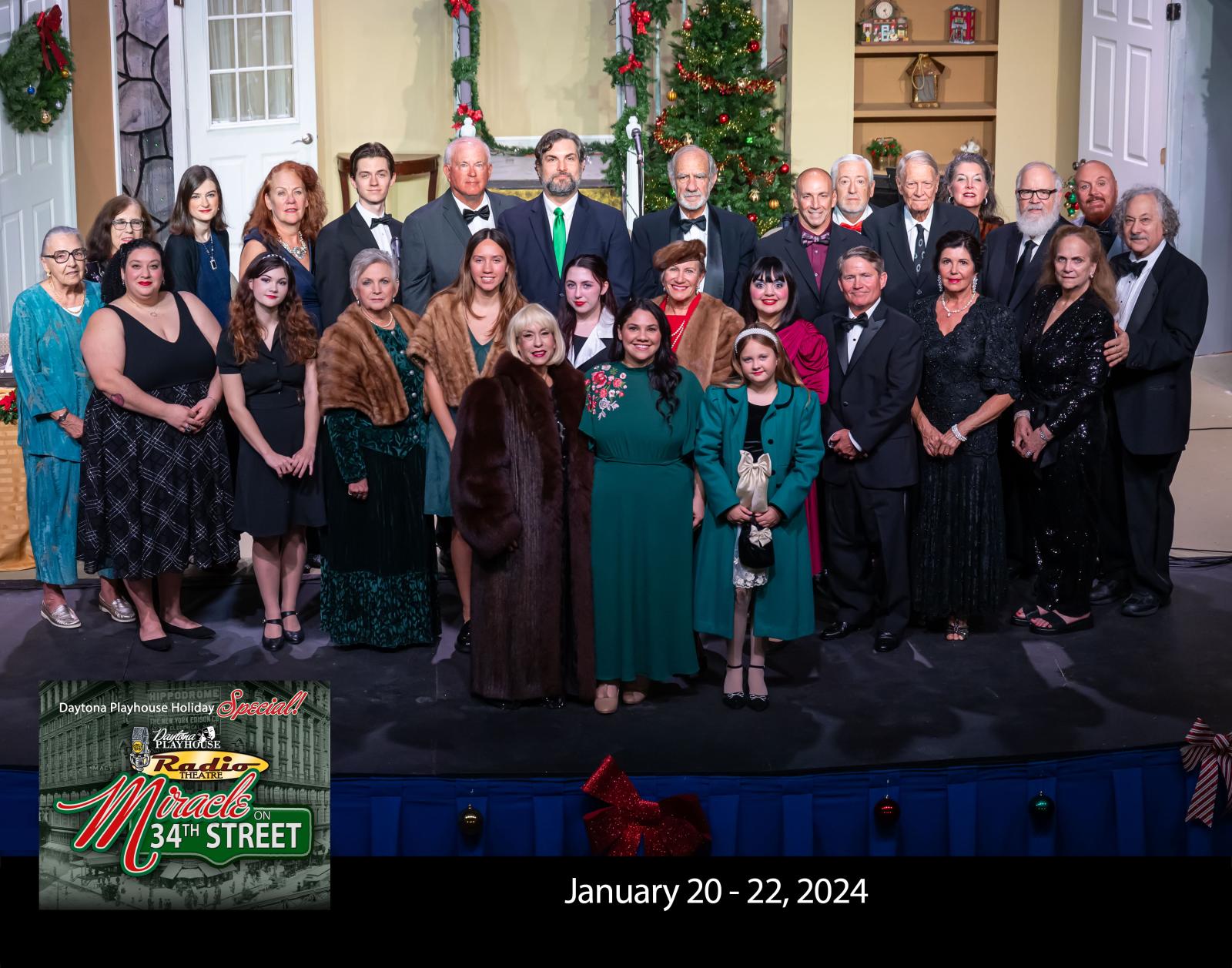 Cast photo for Miracle on 34th Street