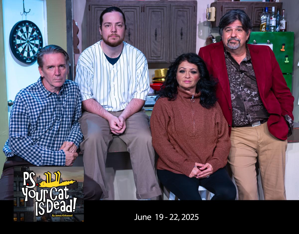 Cast photo for P.S. Your Cat is Dead!