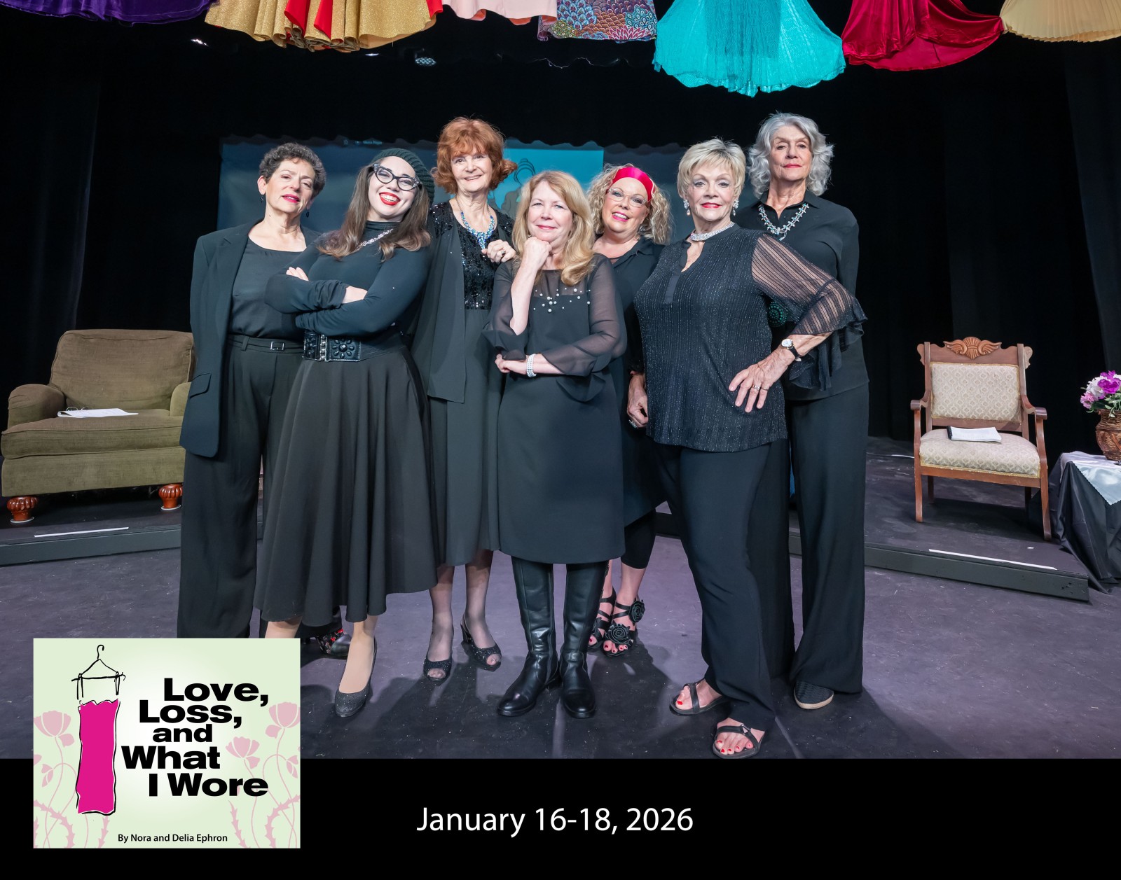 Cast photo for Love, Loss, and What I Wore