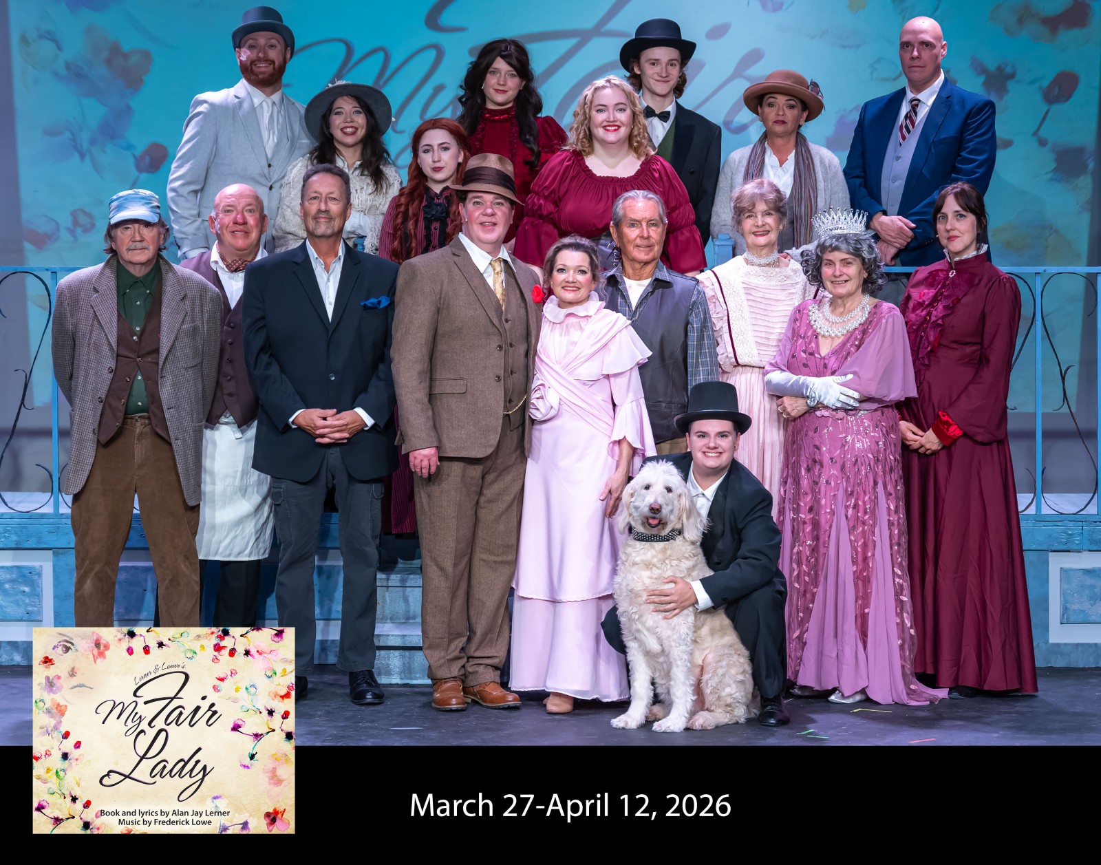 Cast photo for My Fair Lady